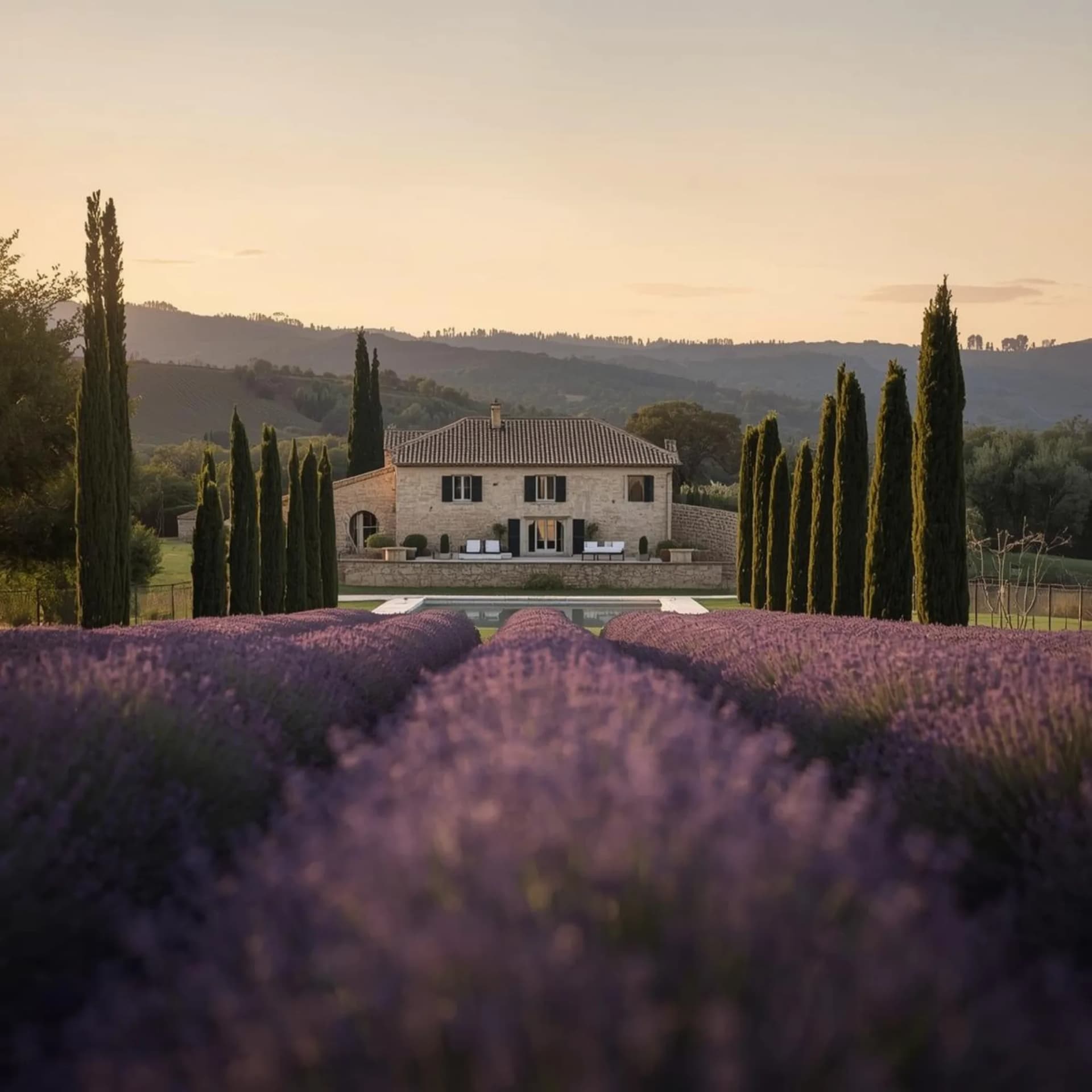Villa provençale avec champs de lavande - Hôtellerie de caractère