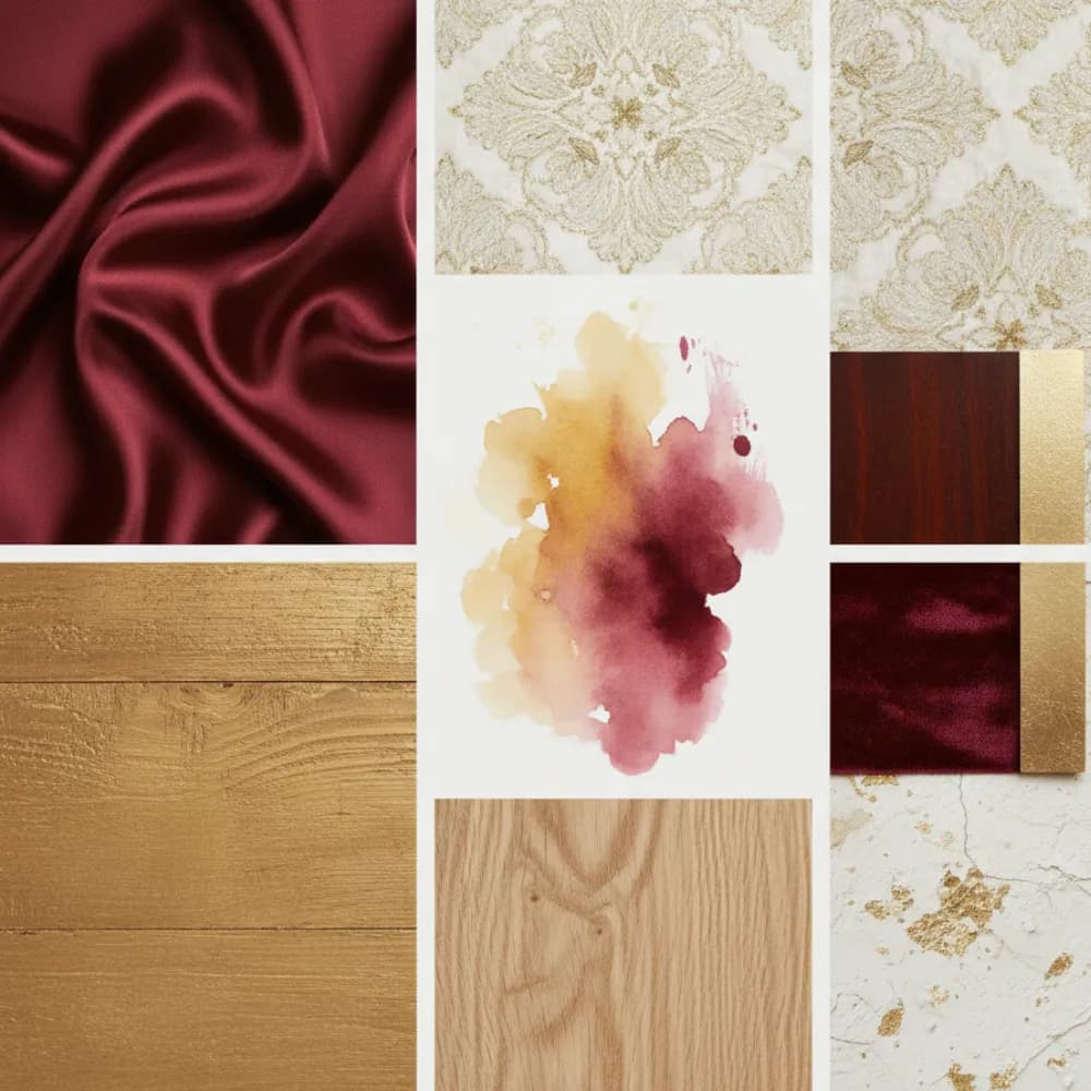 Moodboard La Table du Sommet - Direction artistique terroir et montagne